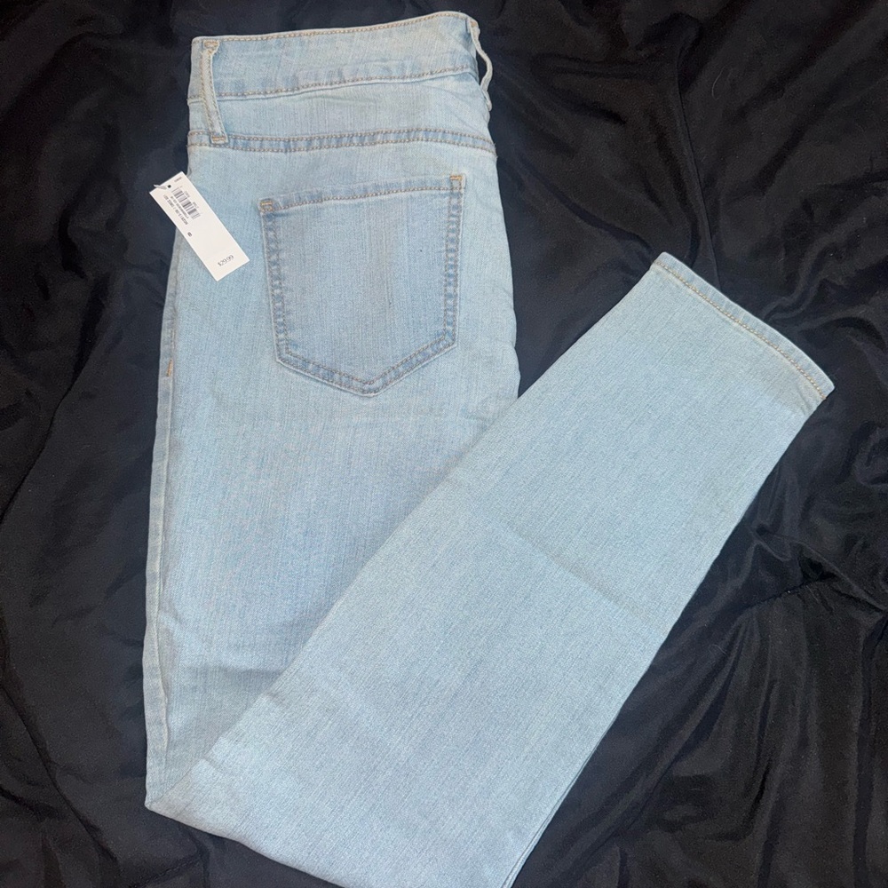 Old Navy Light Blue Women's Skinny Jeans - Picture 1 of 4